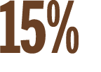15%